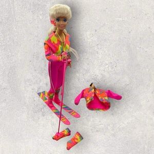 Vintage 1991 Ski Fun  Barbie #7511